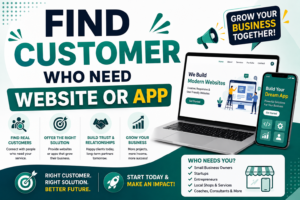 Earn ₹1,000 by Finding Website & App Development Customers
